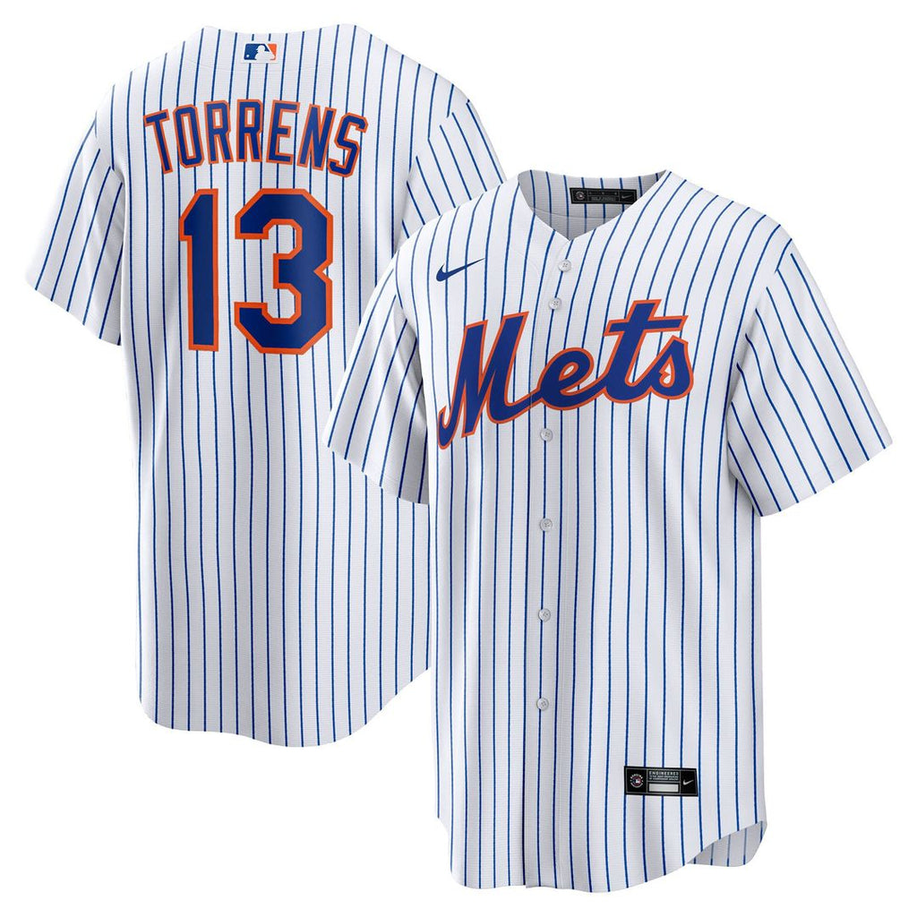 New York Mets Luis Torrens Nike Home Replica Jersey - White