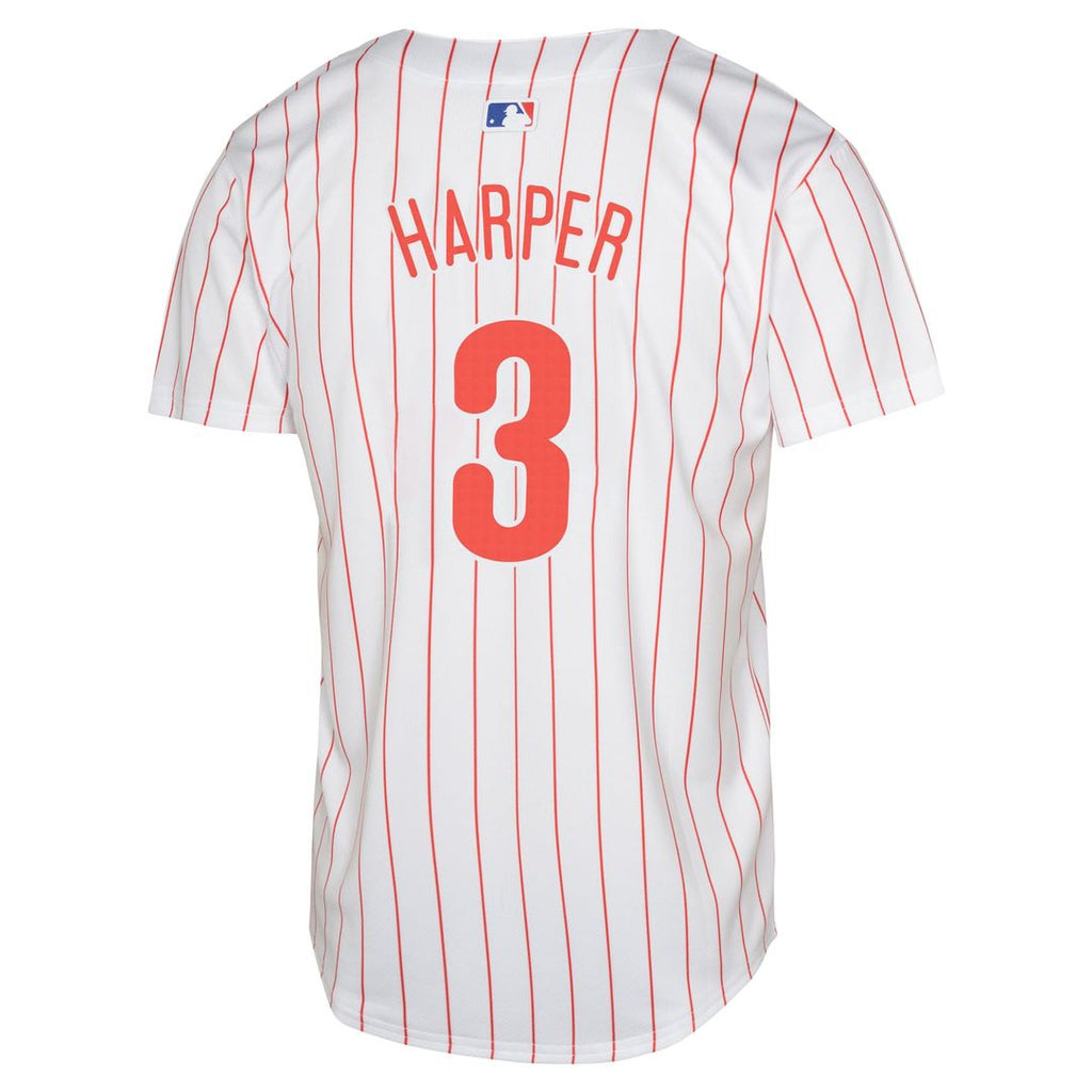 Philadelphia Phillies Bryce Harper Youth Limited Player Jersey - White