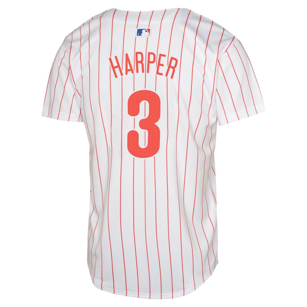 Philadelphia Phillies Bryce Harper Youth Limited Player Jersey - White