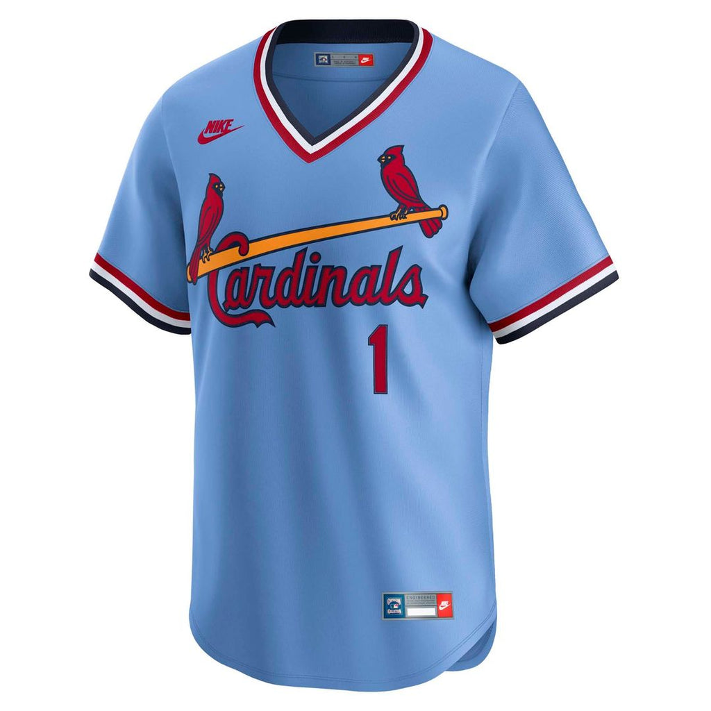 St. Louis Cardinals Ozzie Smith Nike Throwback Cooperstown Limited Jersey - White