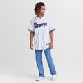 Texas Rangers Jake Burger Nike Home Replica Jersey - White