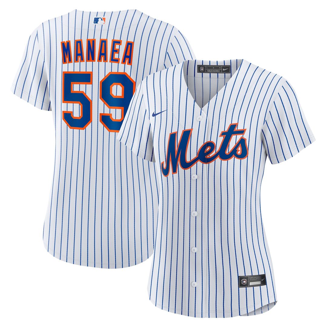 New York Mets Sean Manaea Nike Women's Home Replica Jersey - White