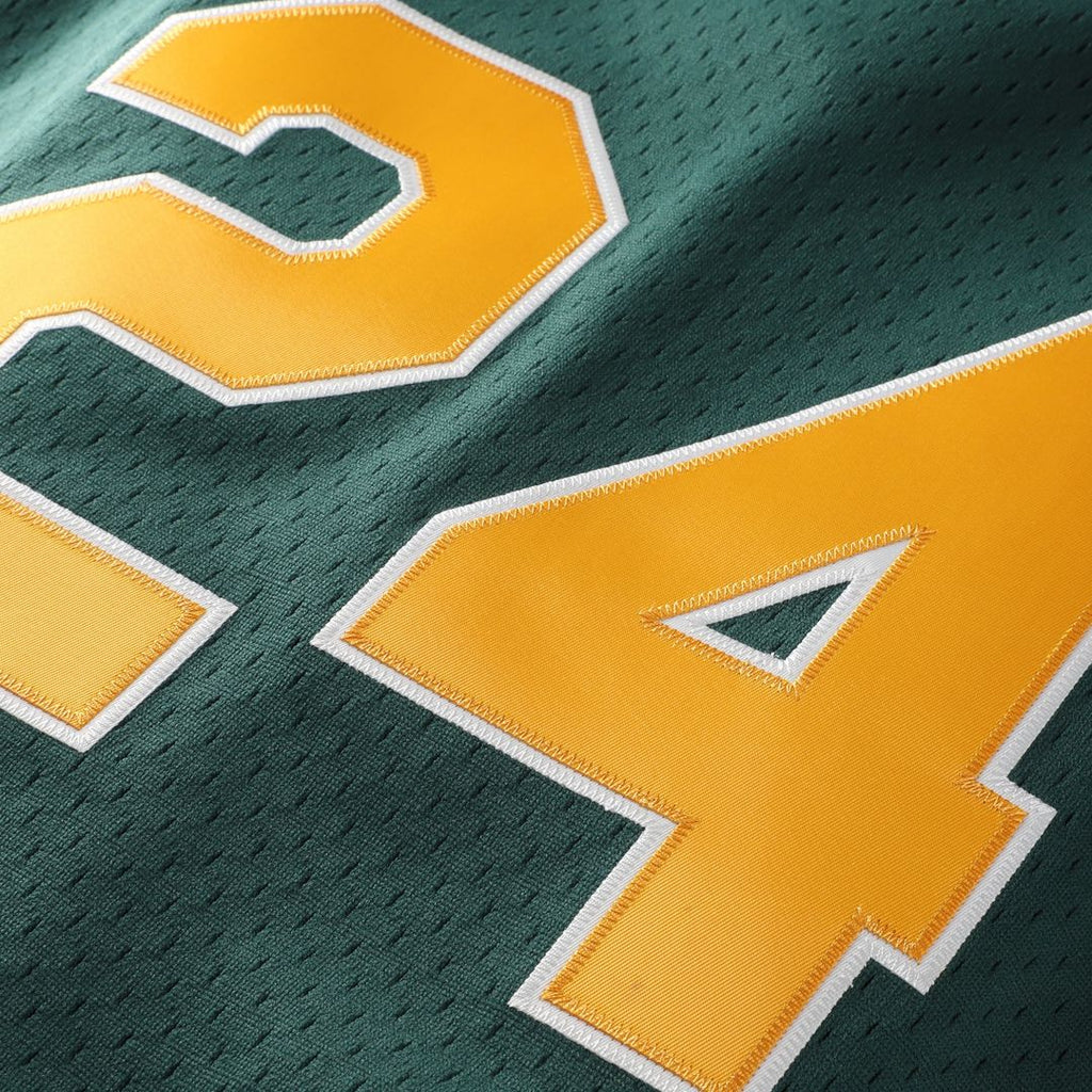 Athletics Rickey Henderson Mitchell & Ness Authentic Batting Practice Jersey - Green