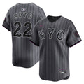 New York Mets Juan Soto Nike City Connect Limited Jersey - Gray