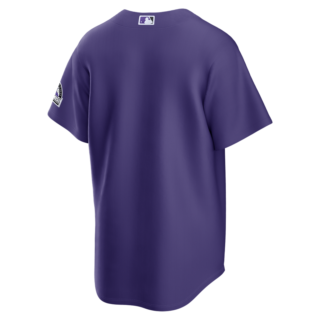 Colorado Rockies Nike Alternate Stadium Jersey - Purple