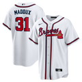 Atlanta Braves Greg Maddux Nike Home Retired Player Replica Jersey - White