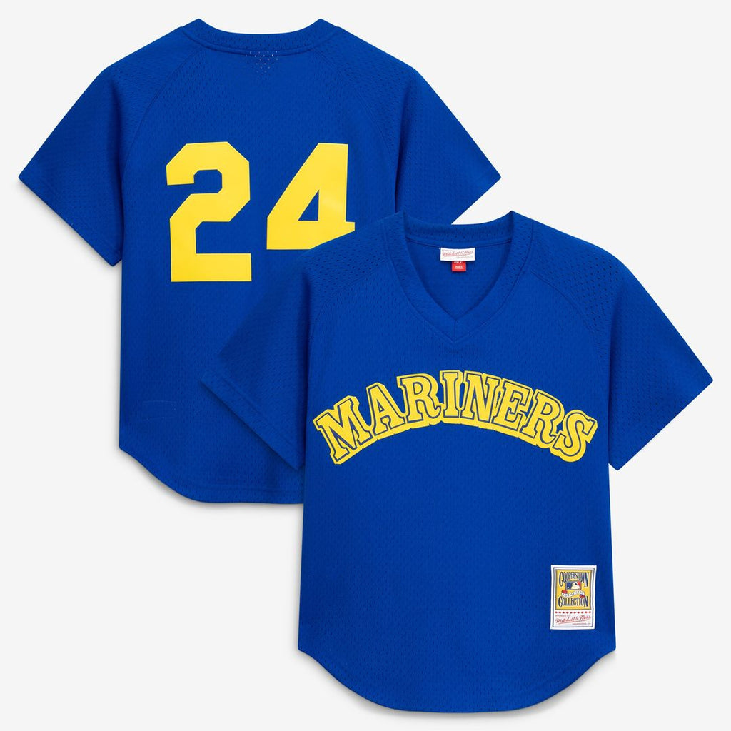 Seattle Mariners Ken Griffey Jr. Mitchell & Ness Authentic Batting Practice Jersey - Royal