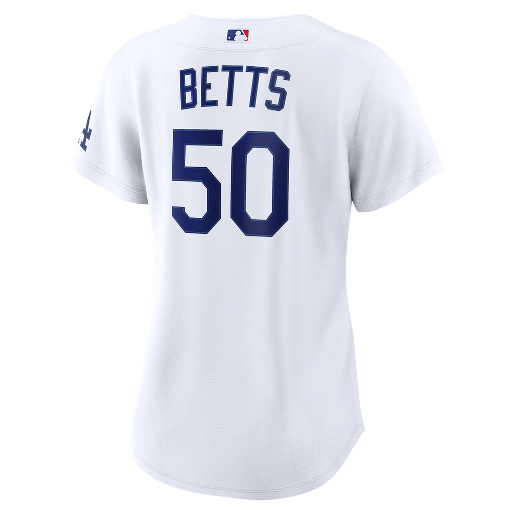 Los Angeles Dodgers Mookie Betts Nike Women's Home Stadium Jersey - White