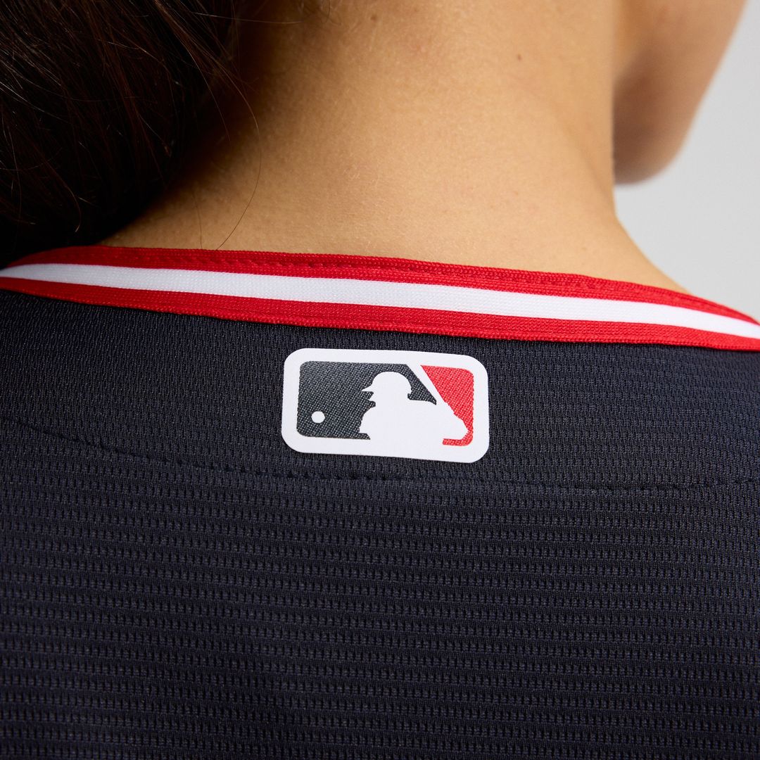 Cleveland Guardians Nike Women's Alternate Replica Jersey - Navy