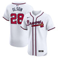 Atlanta Braves Matt Olson Nike Home Elite Player Jersey - White