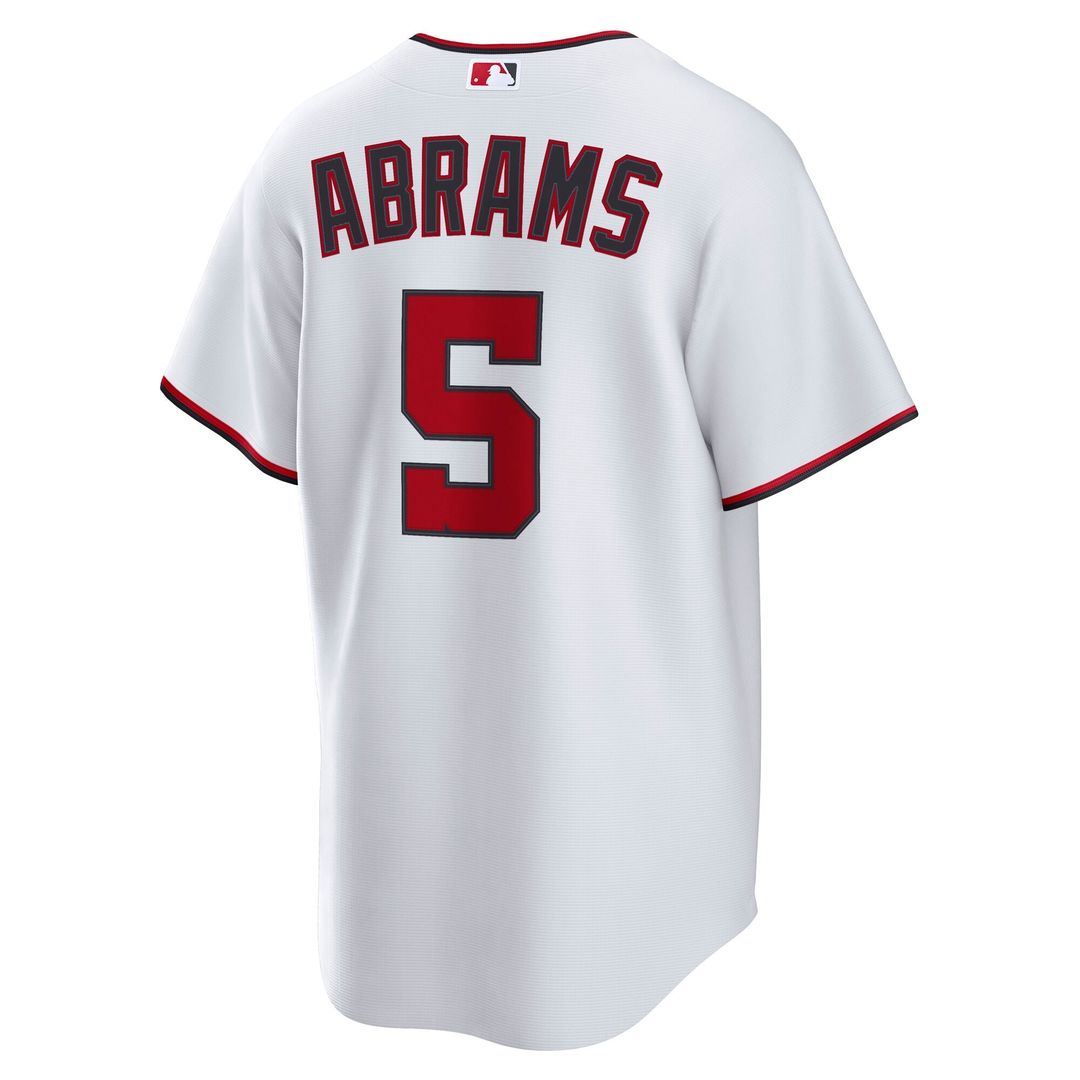 Washington Nationals CJ Abrams Nike Home Replica Jersey - White