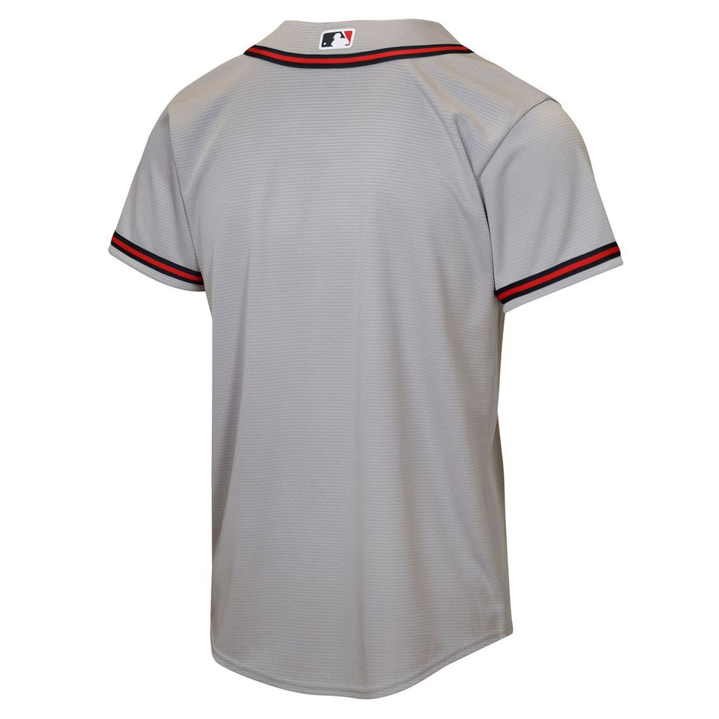 Atlanta Braves Nike Youth Road Replica Jersey - Gray