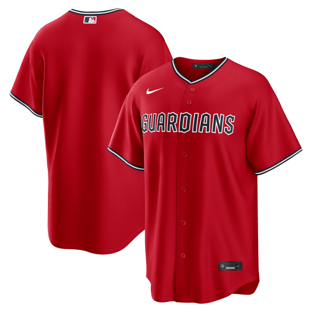 Cleveland Guardians Nike Alternate Replica Jersey - Red