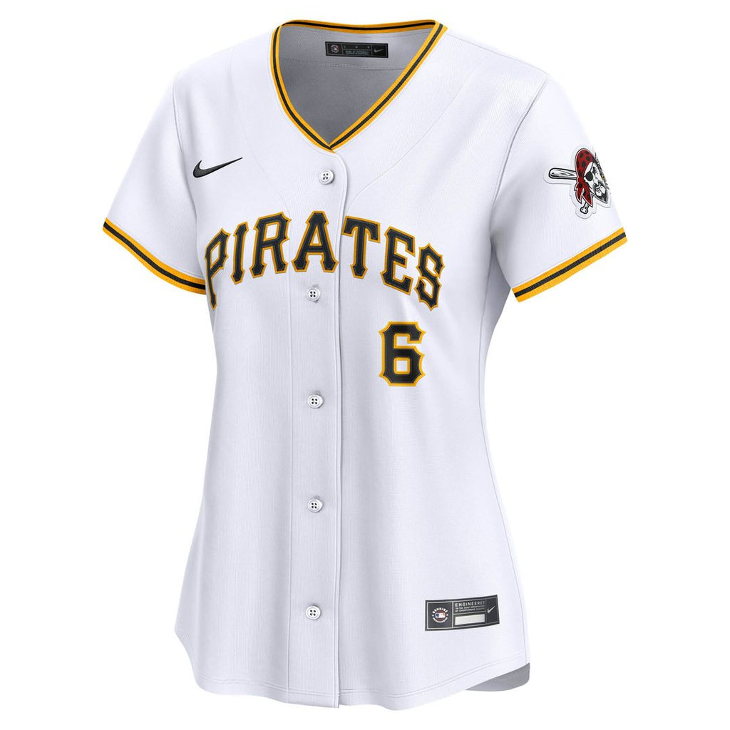 Pittsburgh Pirates Konnor Griffin Nike Women's Home Limited Jersey - White