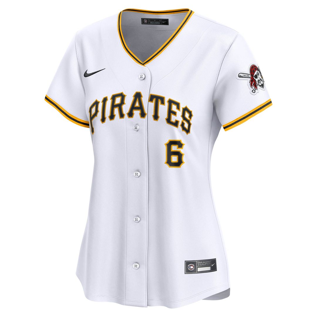 Pittsburgh Pirates Konnor Griffin Nike Women's Home Limited Jersey - White