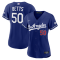 Los Angeles Dodgers Mookie Betts Nike Women's Alternate Stadium Jersey - Royal