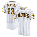 San Diego Padres Fernando Tatis Jr. Nike Home Authentic Sponsor Patch Jersey - White