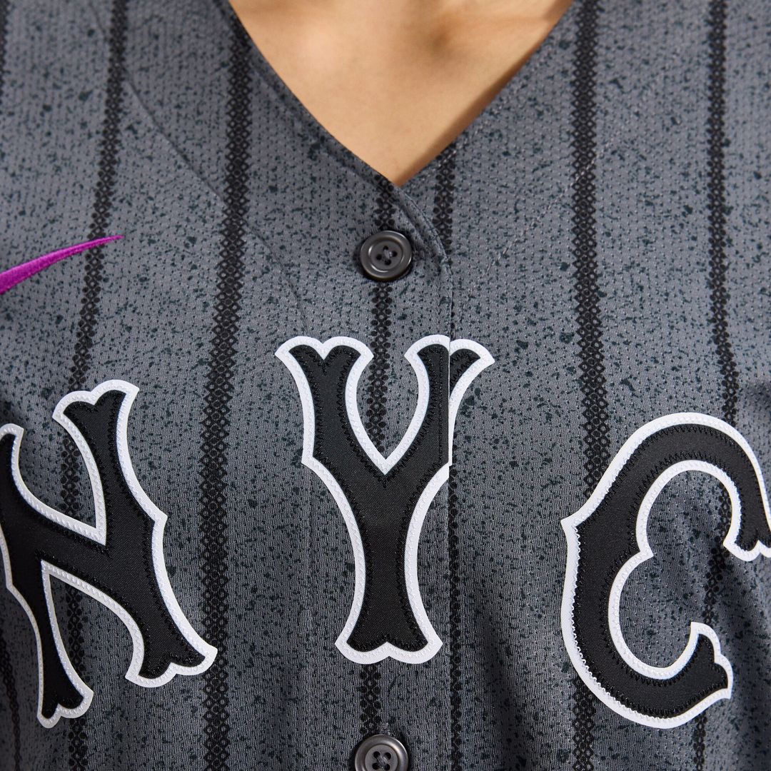 New York Mets Nike Women's City Connect Limited Jersey - Gray