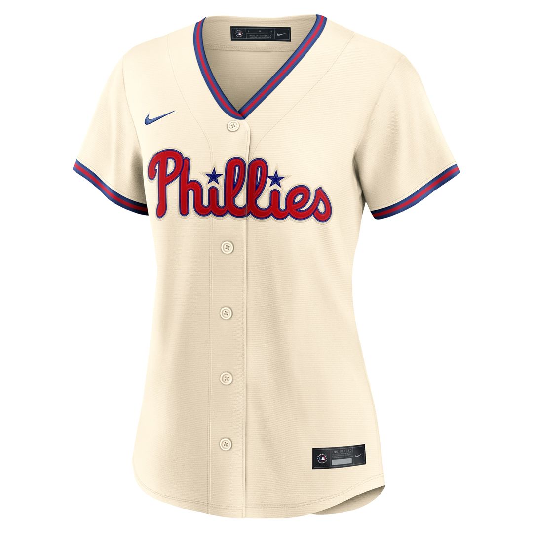 Philadelphia Phillies Bryce Harper Nike Women's Alternate Replica Jersey - Cream