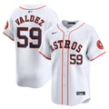 Houston Astros Framber Valdez Nike Home Limited Player Jersey - White