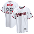 Washington Nationals James Wood Nike USA 250 Fourth of July Home Stadium Jersey - White