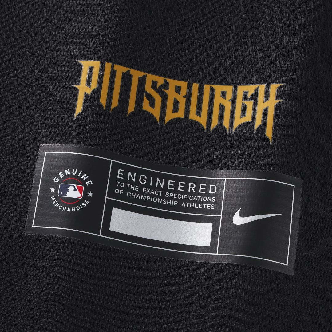Pittsburgh Pirates Paul Skenes Nike 2026 City Connect Stadium Jersey - Black