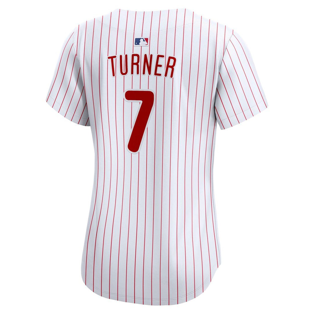 Philadelphia Phillies Trea Turner Nike Women's Home Limited Player Jersey - White