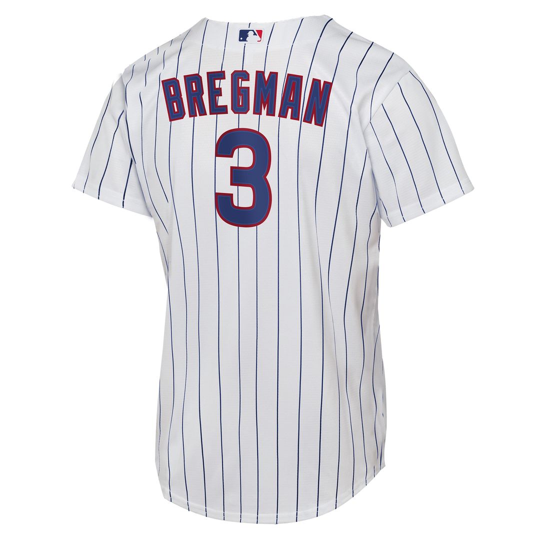 Chicago Cubs Alex Bregman Nike Youth Home Replica Jersey - White