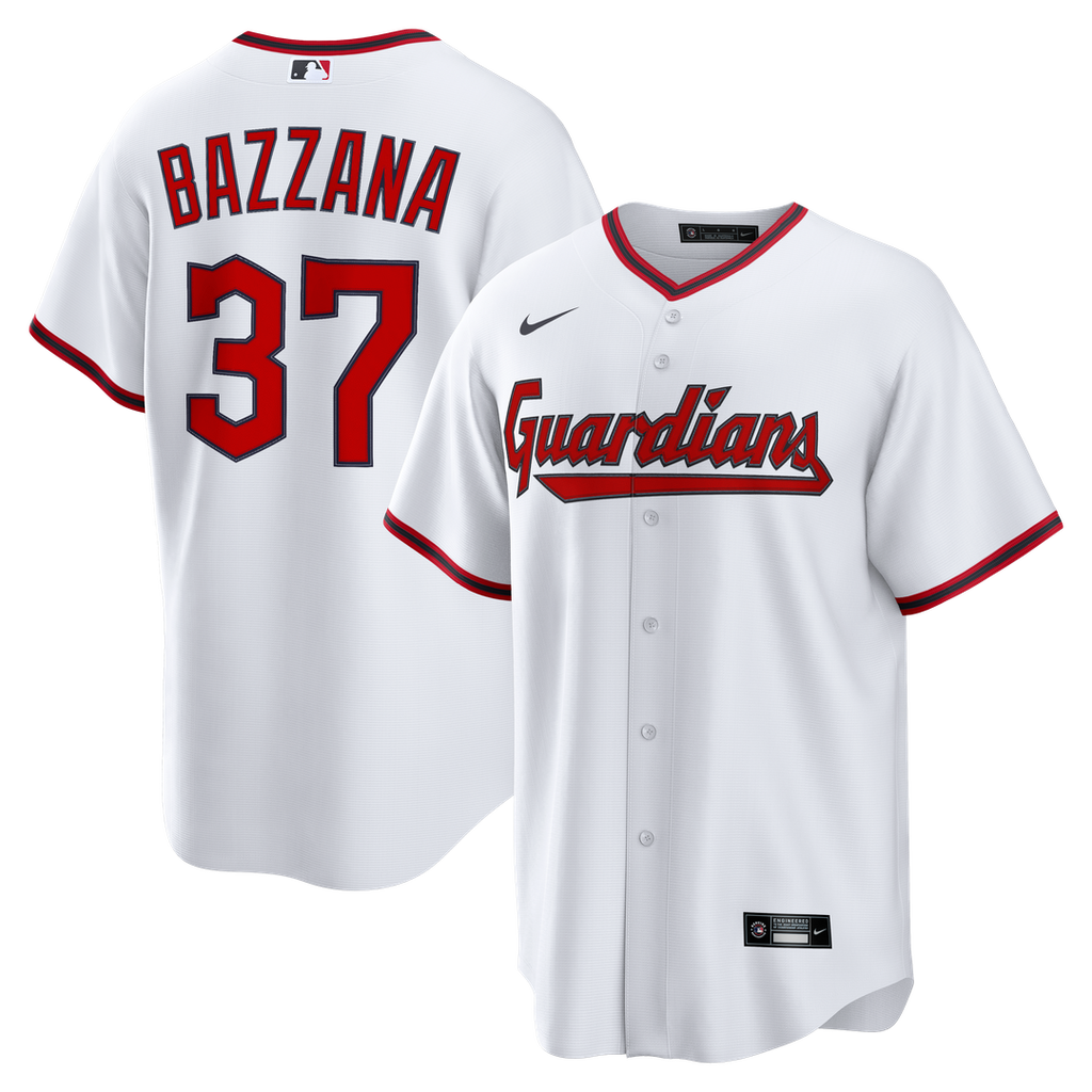 Cleveland Guardians Travis Bazzana Nike Home Replica Jersey - White