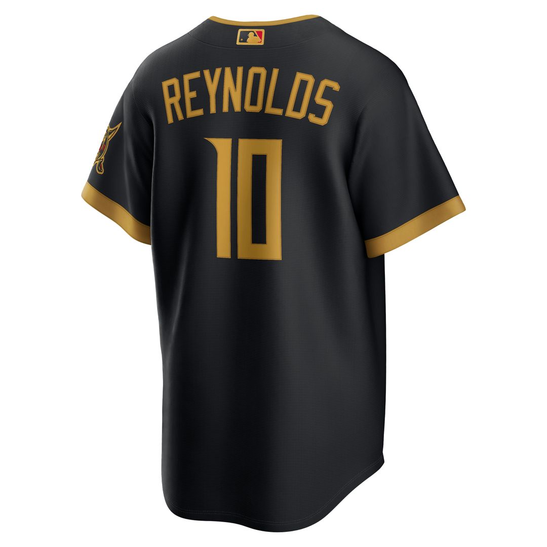 Pittsburgh Pirates Bryan Reynolds Nike 2026 City Connect Stadium Jersey - Black
