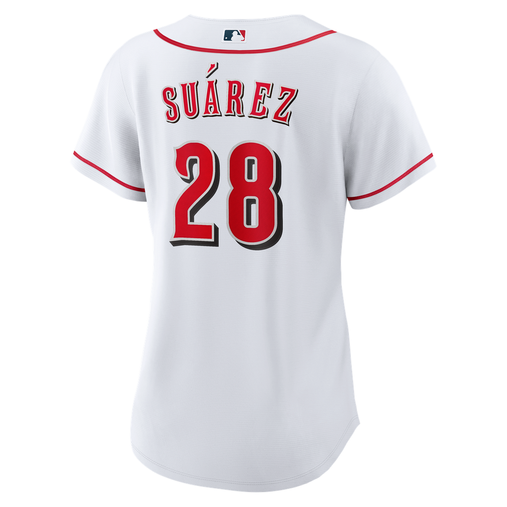 Cincinnati Reds Eugenio Suárez Nike Women's Home Replica Jersey - White