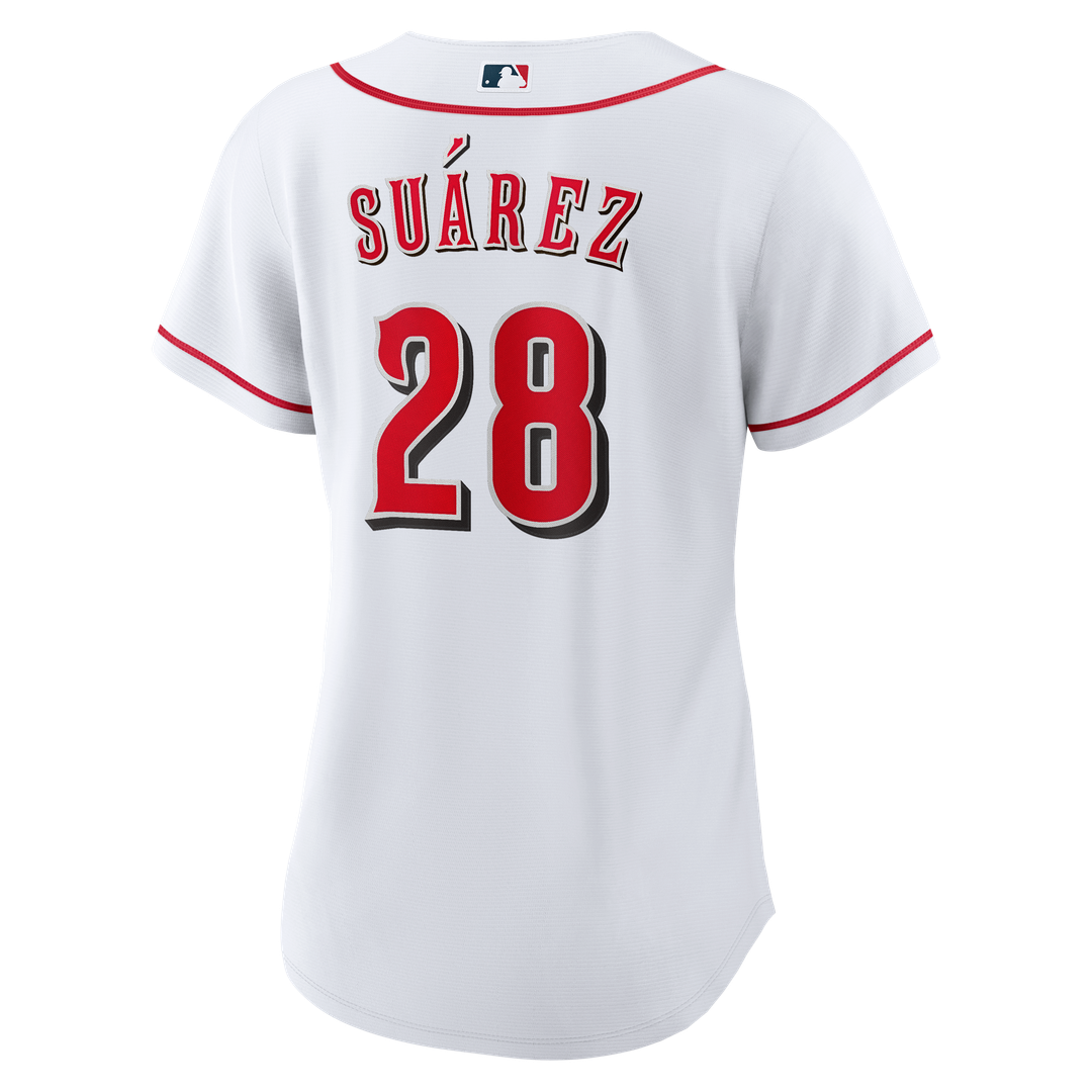 Cincinnati Reds Eugenio Suárez Nike Women's Home Replica Jersey - White