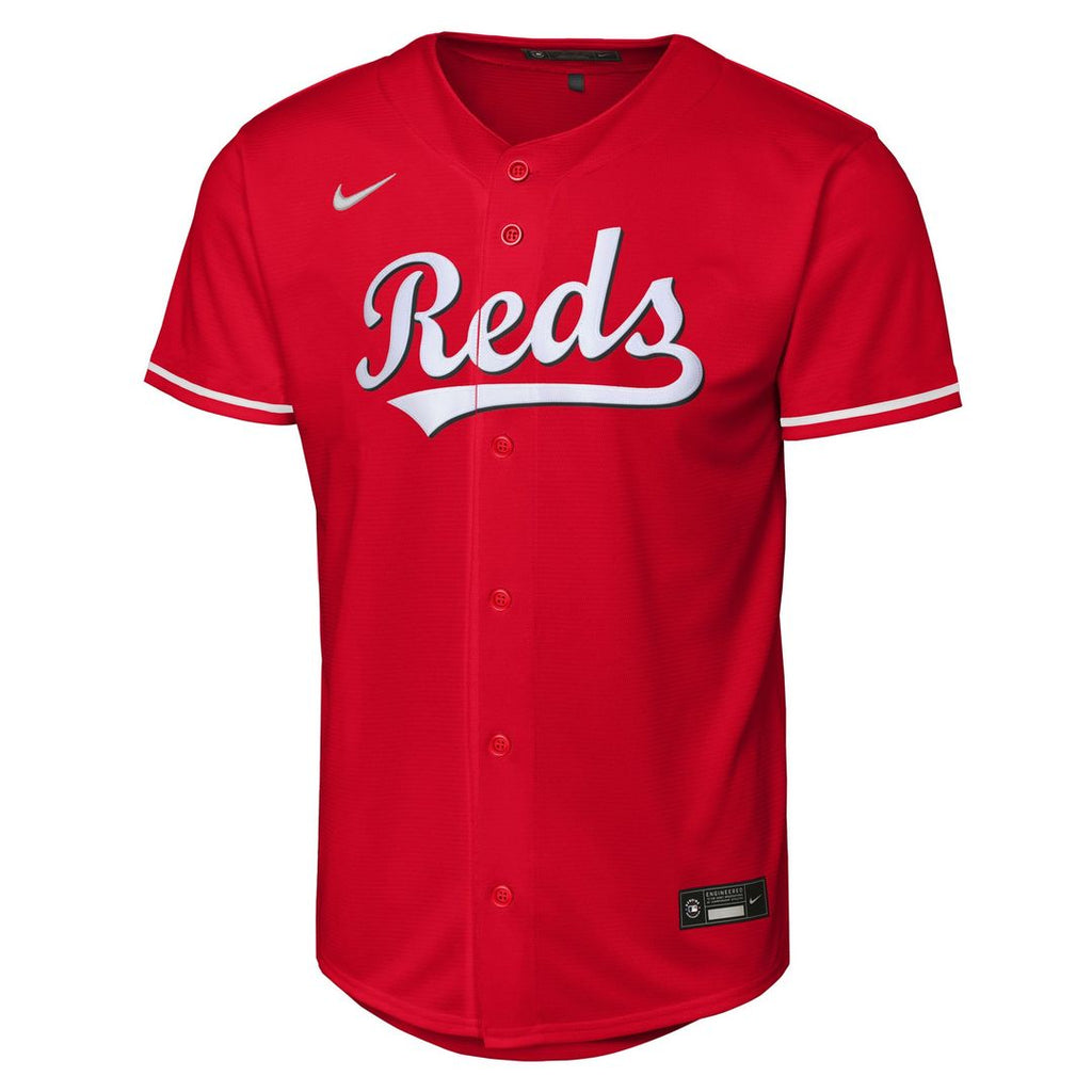 Cincinnati Reds Elly De La Cruz Nike Youth Alternate Replica Jersey - Red