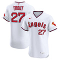 Los Angeles Angels Mike Trout Nike Alternate 2 Elite Jersey - White