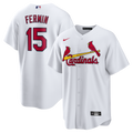 St. Louis Cardinals José Fermín Nike Home Replica Jersey - White
