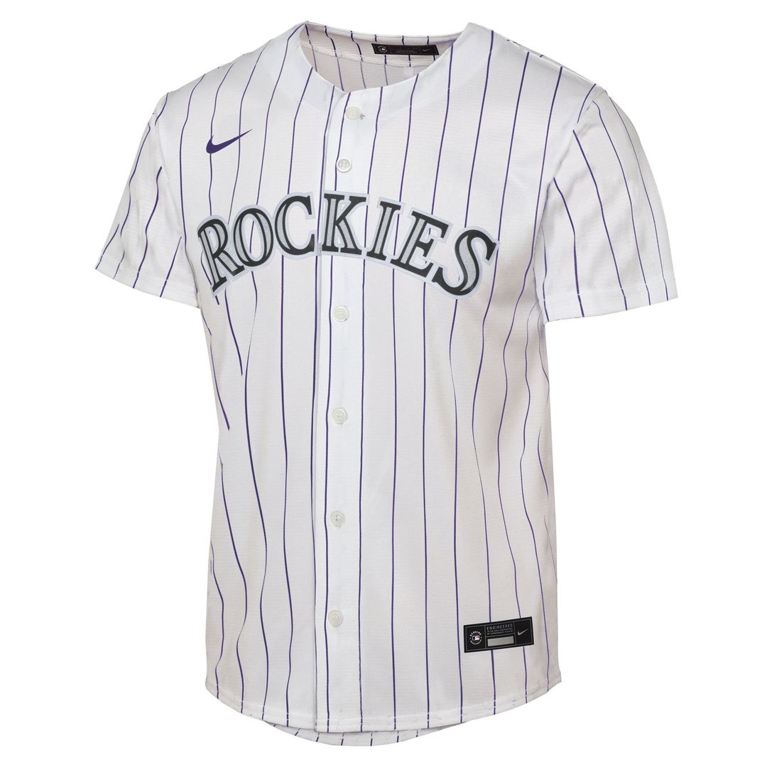 Colorado Rockies Kris Bryant Nike Youth Home Replica Player Jersey - White