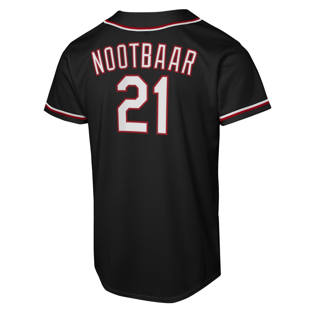 St. Louis Cardinals Lars Nootbaar Nike Youth Fashion Replica Player Jersey - Black
