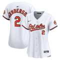 Baltimore Orioles Gunnar Henderson Nike Women's Home Limited Player Jersey - White