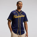 Milwaukee Brewers Nike Alternate Replica Team Jersey - Navy