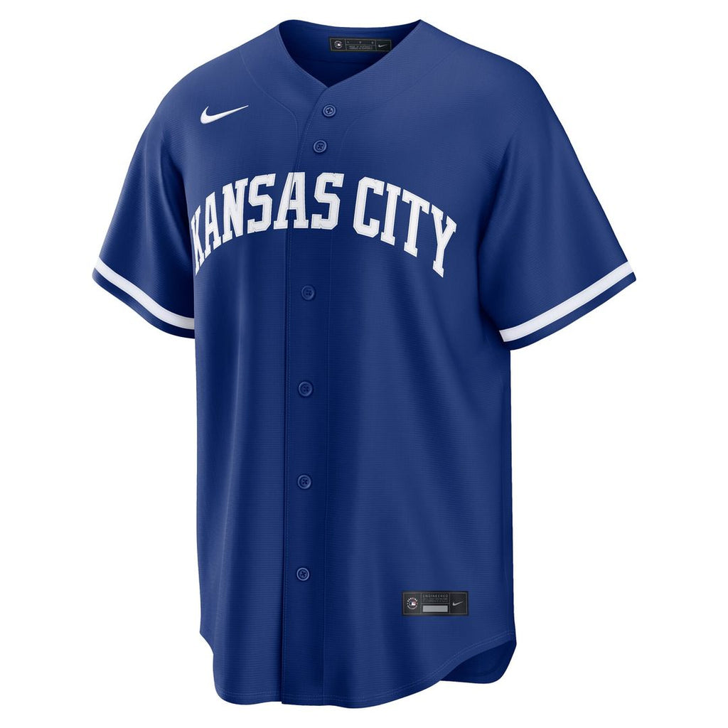 Kansas City Royals Bobby Witt Jr. Nike Road Replica Jersey - Gray