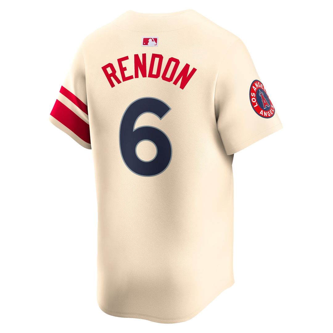 Los Angeles Angels Anthony Rendon Nike City Connect Limited Player Jersey - Cream