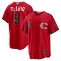 Cincinnati Reds Matt McLain Nike 2026 City Connect Stadium Jersey - Red