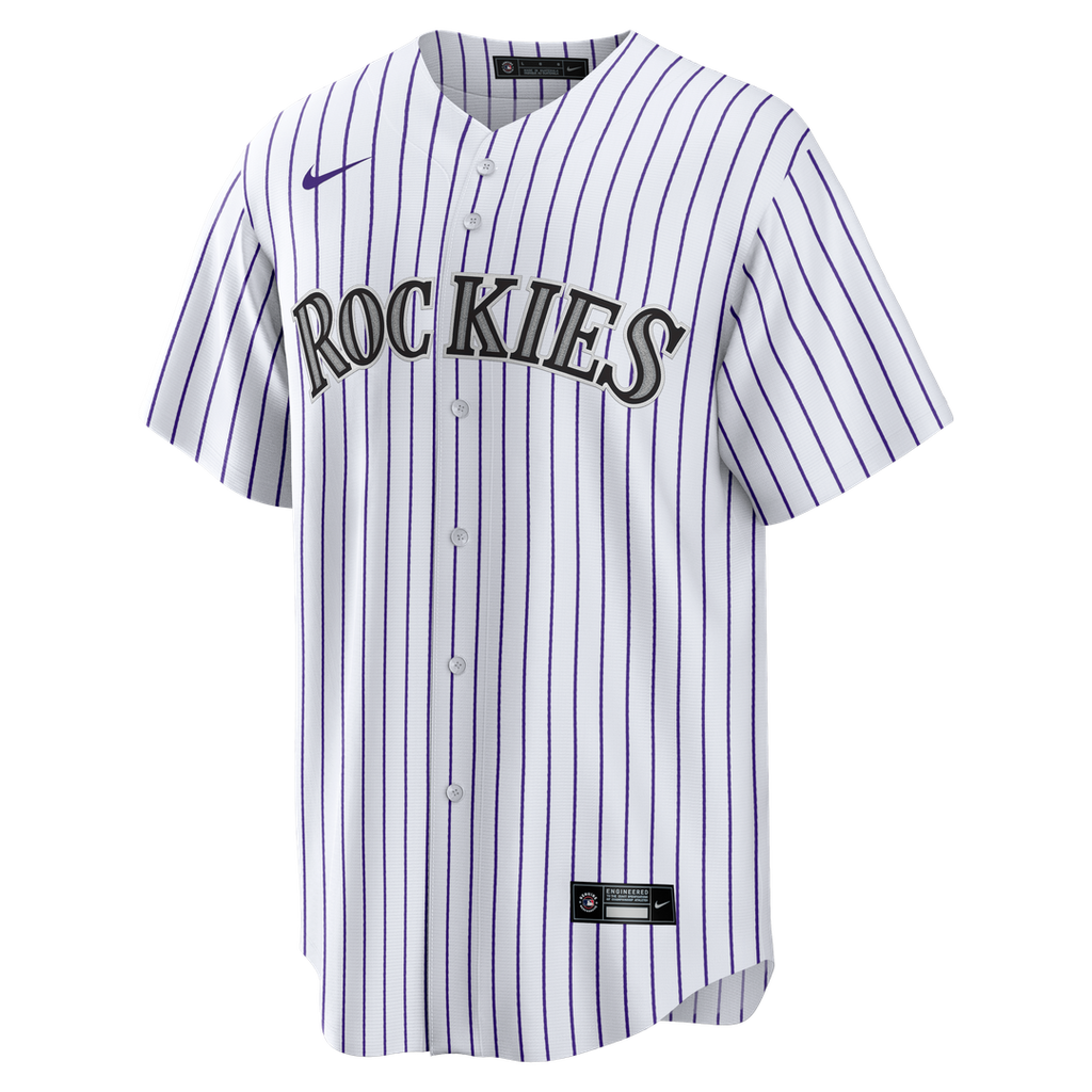 Colorado Rockies Todd Helton Nike Home Retired Player Replica Jersey - White