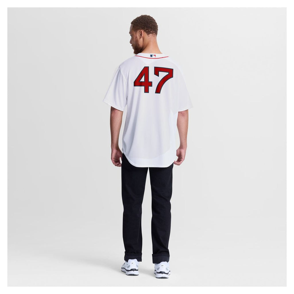 Boston Red Sox Jovani Moran Nike Home Replica Jersey - White