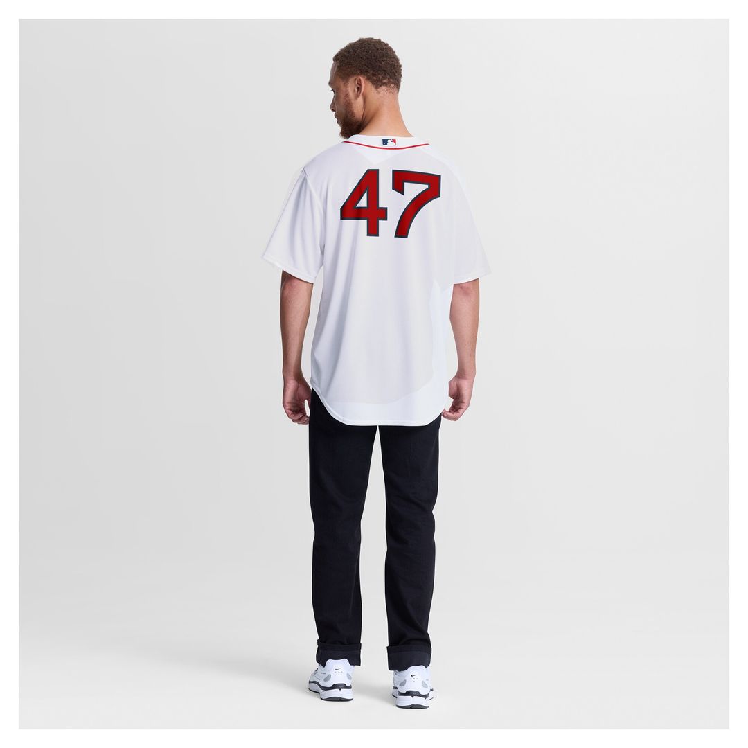 Boston Red Sox Jovani Moran Nike Home Replica Jersey - White