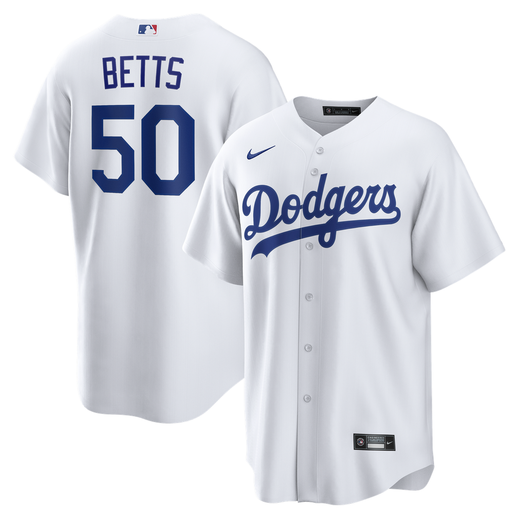 Los Angeles Dodgers Mookie Betts Nike Home Replica Jersey - White