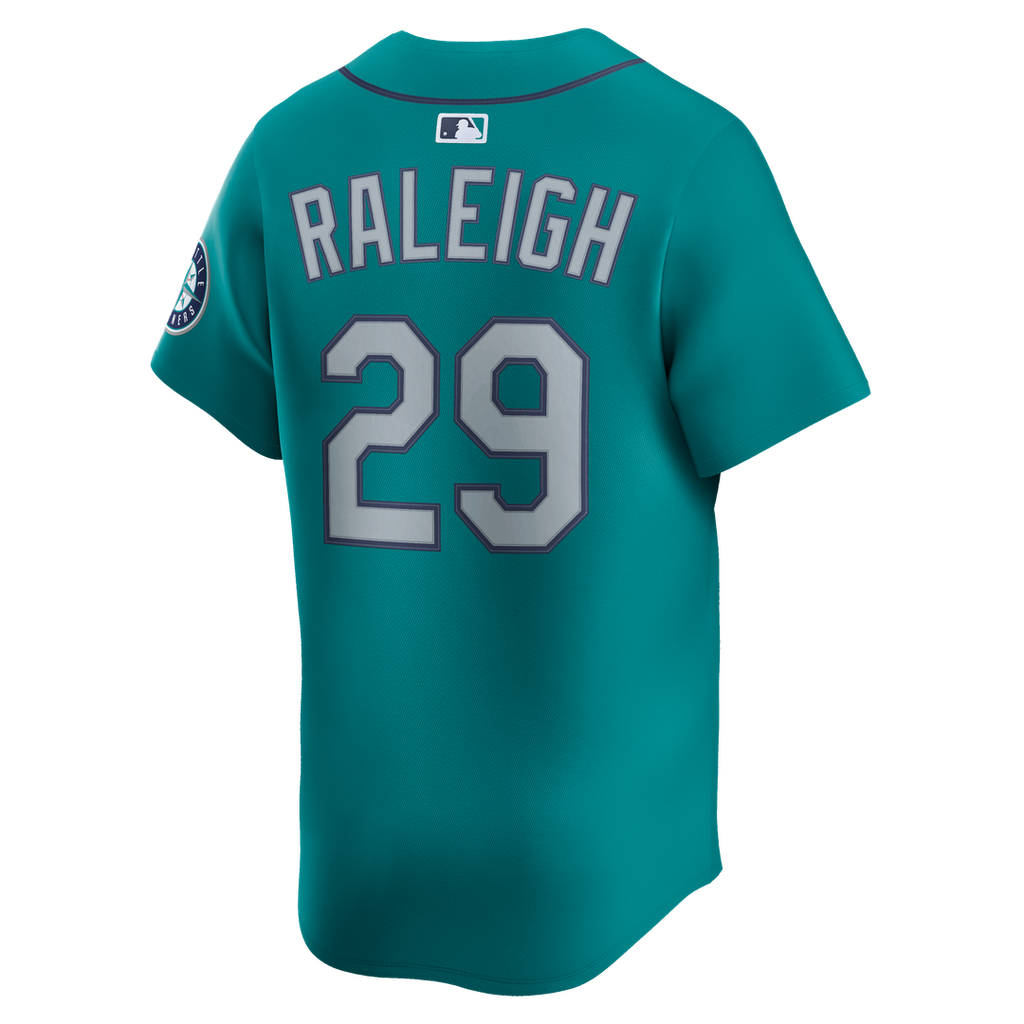 Seattle Mariners Cal Raleigh Nike Alternate Limited Jersey - Teal