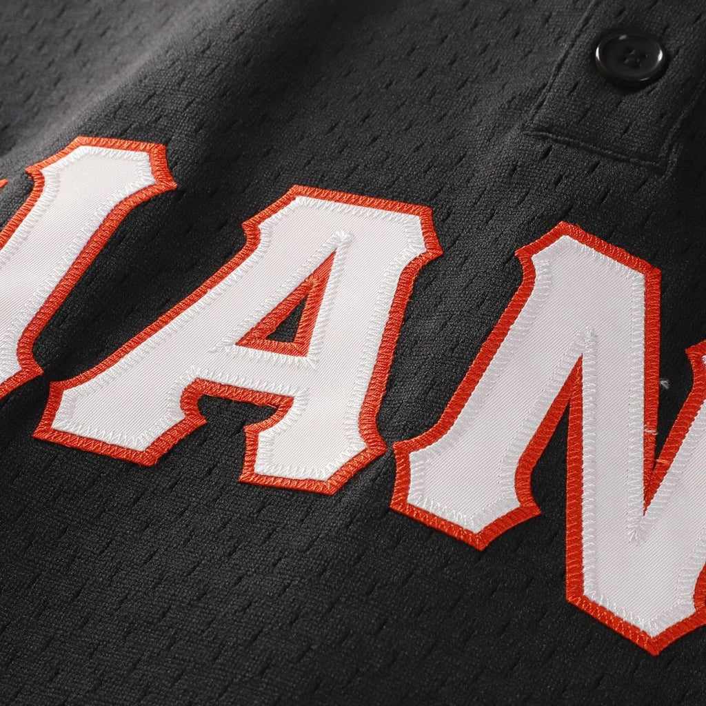 San Francisco Giants Matt Williams Mitchell & Ness Authentic Batting Practice Jersey - Black