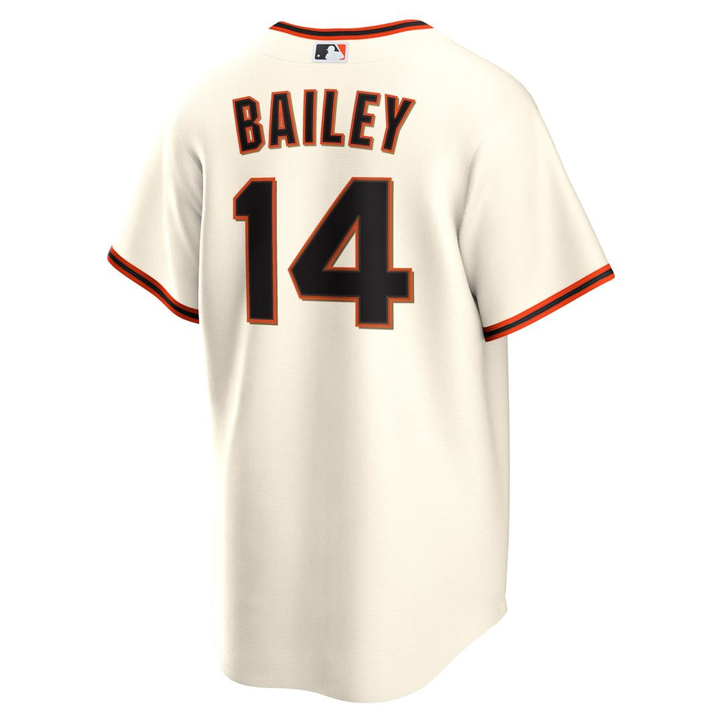 San Francisco Giants Patrick Bailey Nike Home Replica Jersey - Cream