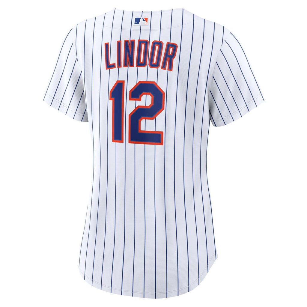 New York Mets Francisco Lindor Nike Women's Alternate Replica Jersey - Black